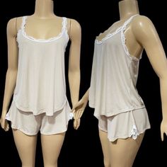 New With Tags Victoria’s Secret Sexy Ultra Soft Ribbed Cami Tank & Shorts Pajama Set Flowy Tank Top & Elastic Waist Shorts Loose Fit 53% Modal Makes This Set Ultra Comfy , Wear All Year Long 53% Modal 42% Polyester 5% Elastane Sizes : Xsmall Medium & Large Color : Champagne Price Is Firm Unless You Bundle 100% Authentic Straight From Victoria’s Secret Store Veronica Lodge Outfits, Tank Top Shorts, Shorts Pajama Set, Honeymoon Outfits, Cami Set, Cotton Sleepwear, Cute Pajamas, Color Champagne, Flowy Tank Tops