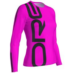 The ORG Neon Women's Long Sleeve Performance Shirt combines our super-comfortable sweat-wicking PolyTech™ fabric into a long-sleeve shirt perfect for extra protection in warmer weather or some warmth in colder months.Light enough to use as a top layer, or to wear on its own when there is a bight in the air; you'll enjoy the flexibility a long sleeve performance shirt will bring to your workouts.There is Only One YouYou will not find our Long Sleeve Performance Shirts in stores. ORG Running shirt Long Sleeve Moisture-wicking Tops For Winter, Moisture-wicking Long Sleeve Winter Tops, Winter Long Sleeve Moisture-wicking Tops, Pink Long Sleeve Outdoor Activewear, Casual Long Sleeve Stretch Rash Guard, Breathable Long Sleeve Tops For Outdoor Activities, Stretch Moisture-wicking Long Sleeve Rash Guard, Sportswear Long Sleeve Tops With Letter Print, Long Sleeve Moisture-wicking Tops For Outdoor