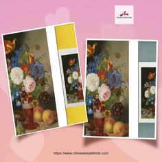 Sleek sellouts! 🤓. Order Chinese Art Scroll Painting Flowers Ancient Silk Picture Wall Ideas 18090 at $57.86 #ChineseScrollPainting #AncientSilkPainting #ArtWall