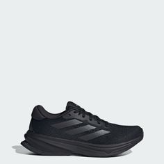 adidas Shop the Supernova Rise Shoes - Black at adidas.com/us! See all the styles and colors of Supernova Rise Shoes - Black at the official adidas online shop. Adidas Supernova, Creative Stuff, Adidas Shop, Adidas Ultra Boost, Comfortable Heels, Black Running Shoes, A Hug, Athletic Sneakers, Adidas Online