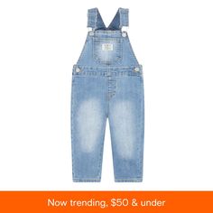 in stock Spring Playtime Denim Blue Jeans, Casual Medium Wash Jeans For Playtime, Levi's Cotton Denim Jumpsuit For Spring, Spring Levi's Cotton Denim Jumpsuit, Levi's Spring Denim Jumpsuit, Denim Overalls For Summer Playtime, Summer Denim Overalls For Playtime, Casual Summer Jeans For Playtime, Levi's Casual Denim Jumpsuit For Spring