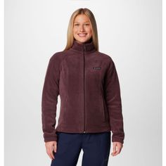 A Columbia classic. Crafted with lightweight, plush fleece, zippered pockets, and a cold-blocking collar, it’s an essential you can wear in cool weather or under a jacket for extra warmth. Cool Weather, Columbia Sportswear, Fleece Jacket, Zipper Pocket, Springs, Columbia, Zipper, Collar, How To Wear