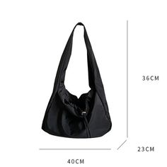 SPECIFICATIONSBrand Name: XpokoHandbags Type: Shoulder BagsTypes of bags: Shoulder & HandbagsMain Material: nylonLining Material: POLYESTERShape: Casual TotePlace Of Origin: HE BEI ProvincePlace Of Origin: HE BEI ProvinceOrigin: Mainland ChinaCN: HebeiHardness: SOFTPattern Type: SolidInterior: No PocketDecoration: noneExterior: noneOccasion: VersatileClosure Type: stringGender: WOMENStyle: CasualNumber of Handles/Straps: SingleChoice: yes Handbags Luxury, Vintage Punk, Nylon Tote, Cow Boy, Casual Tote, Black Tote, Nylon Bag, Shopper Bag, Business Casual Outfits