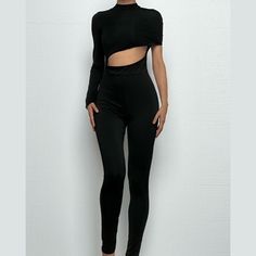 Please refer to our sizing chart for a guideline when choosing a size. 5 business days order processing time. 90% polyester 10% spandex. Solid Color High Neck Fitted Jumpsuits And Rompers, Black High Neck Jumpsuit With High Stretch, Black High-stretch High Neck Jumpsuit, Fitted Solid High Neck Jumpsuits And Rompers, High Stretch Black High Neck Jumpsuit, Fitted High Neck Solid Jumpsuits And Rompers, Black High-neck High-stretch Jumpsuit, Versatile Fitted Jumpsuits For Night Out, Versatile Fitted Jumpsuits And Rompers For Night Out