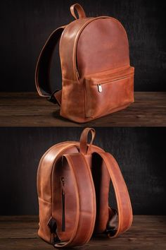 Vintage leather backpack, leather laptop backpack, mens leather backpack, leather A4 backpack, natural leather rucksack, backpack for men Classic design, strict and exciting look, this is an excellent minimalist leather backpack for all occasions. Simple forms, functionality, and spaciousness characterize this leather backpack for men. Inside will fit all the necessary items useful in everyday life, including a laptop. It can also be used as a knapsack for school. Daily Use Leather Backpack With Smooth Grain, Modern Leather Backpack For Everyday Carry, Modern Leather Backpack For Daily Use, Standard Backpack With Leather Lining For Everyday Carry, Everyday Carry Backpack With Leather Lining, Everyday Carry Soft Leather Backpack, Soft Leather Everyday Backpack, Everyday Soft Leather Backpack, Standard Leather Backpack