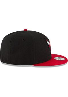 Give your little Bulls fan a way to express their own style with this Chicago Bulls Black Youth Snapback Hat. This Snapback Hat features a front embroidered team logo. Team logo embroidered on the front, New Era flag embroidered on the left side, Plastic snap closure to dial in the perfect fit, Structured crown, Polyester woven material, Flat visor, Polyester, Wipe clean with cloth or cleaning kit, 4 Black Brimmed Fitted Hat, Black Casual Brimmed Fitted Hat, Casual Black Brimmed Fitted Hat, Black Fun Snapback Hat With Curved Brim, Fun Black Cotton Baseball Cap, Black Adjustable Brimmed Hat, Black Baseball Cap For Streetwear, Fun Black Adjustable Snapback Hat, Casual Black Adjustable Snapback Hat