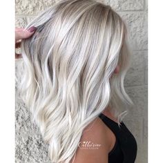 Ice Blonde, Champagne Blonde, Vlasové Trendy, Balayage Blonde, Long Bob Haircuts, Icy Blonde, Cool Blonde