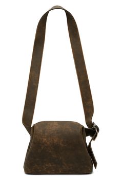 OSOI: Brown Mini Brot Bag | SSENSE Leather Shoulder Bag, Clothing Accessories, Perfect Clothing, Shoulder Bag, Outfit Accessories, Wardrobe, For Women, Free Shipping