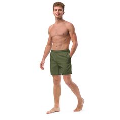 Stay cool this summer with our quick-drying, and breathable swim trunks. Made with multiple pockets and a silky, anti-chafe inner liner.• Fabric composition: (may vary by 5%) 91% recycled polyester, 9% spandex• Liner composition: 92% polyester, 8% spandex• Fabric weight (may vary by 5%): 5.13 oz/yd² (174 g/m²) • Four-way stretch water-repellent microfiber fabric• Anti-chafe mesh inner liner• Swim trunks with elastic waistband with drawcord• Mesh pockets• Swim trunks with small inside pocket for valuables• UPF 50+ Size guide WAIST (inches) HIPS (inches) 2XS 28 ⅜ 35 ⅜ XS 29 ⅞ 37 S 31 ½ 38 ⅝ M 33 ⅛ 40 ⅛ L 36 ¼ 43 ¼ XL 39 ⅜ 46 ½ 2XL 42 ½ 49 ⅝ 3XL 45 ⅝ 52 ¾ 4XL 48 ⅞ 55 ⅞ 5XL 52 59 6XL 55 ⅛ 62 ¼ WAIST (cm) HIPS (cm) 2XS 72 90 XS 76 94 S 80 98 M 84 102 L 92 110 XL 100 118 2XL 108 126 3XL 116 134 Relaxed Fit Functional Swim Trunks For Beach, Relaxed Fit Nylon Swim Trunks For Outdoor Activities, Functional Relaxed Fit Swim Trunks With Pockets, Functional Relaxed Fit Swim Trunks For Beach, Functional Beach Swim Trunks Relaxed Fit, Solid Nylon Swim Trunks For Outdoor Activities, Sporty Swimwear With Pockets For Outdoor, Summer Beachwear Swim Trunks For Outdoor Activities, Beachwear Swim Trunks With Upf 50+ For Outdoor