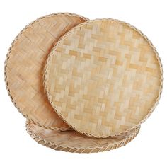 PRICES MAY VARY. Beauty and Function - Our woven basket tray is suitable for bread and fruit serving tray, food snack storage, drying rack or coffee table ornament. Thanks to its beautiful woven pattern, this could be used as a decorative bowl or centerpiece for your dining table. Healthy Natural Material - Our wicker trays are made of food grade bamboo construction contains no plastic or glass and is the ideal sustainable, biodegradable material. 100% delicate handwoven weaving process. Make ea Bamboo Wall Hanging, Coffee Table Ornaments, Hanging Wicker Baskets, Woven Basket Wall Decor, Woven Basket Wall, Bread Fruit, Woven Trays, Serving Tray Decor, Wall Hanging Basket