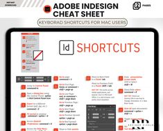 an image of a web page with the text shortcuts highlighted in red and black