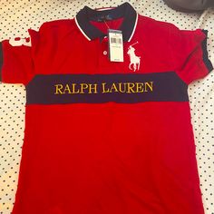 Brand New Still With Tags Polo Fits, Polo Shirt Colors, Cowboy Outfits, Ralph Lauren Outfits, Men Shirt, Urban Wear, Jesus Shirts, Pullover Designs, Ralph Lauren Shirt