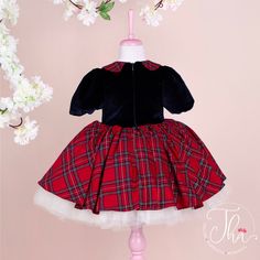 Velvet Christmas Dress for Girls Plaid Attern Toddler - Etsy Christmas Dress For Girls, Velvet Christmas Dress, Casual Christmas Party, Dress For Christmas, Casual Christmas Party Outfit, Xmas Dress, Toddler Christmas Dress, Xmas Outfits, Velvet Christmas