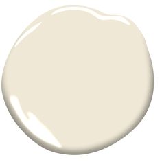 a white paint with a light gray color on the top and bottom, it looks like an oval shape