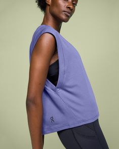 Whether it's yoga, working out or all-day wear – the breathable Focus Crop is down for anything. Wear it over the Performance Bra to complete the look | On Women's Focus Crop Short-Sleeve Shirt in Blueberry, Size: XXL. All-day wear, workouts, yoga Travel, Workout. Performance Running | Polyester Versatile Moisture-wicking Activewear, Breathable 4-way Stretch Tops For Yoga, Moisture-wicking Athleisure Activewear For Relaxation, Relaxed Fit Yoga Top, High Stretch Sweat-resistant Yoga Tops, Breathable 4-way Stretch Tops For Pilates, Versatile Sweat-resistant Activewear For Yoga, Relaxed Fit Functional Tops For Loungewear, Sweat-resistant Yoga Top With Medium Support