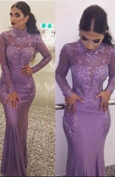 High Neck Long Sleeve Prom Dress, Long Sleeve Prom Dresses, Lace Evening Dress Long, Sleeve Prom Dresses, Evening Fashion, Prom Dresses Long Lace, Long Sleeve Prom, Military Ball, Quinceanera Dress