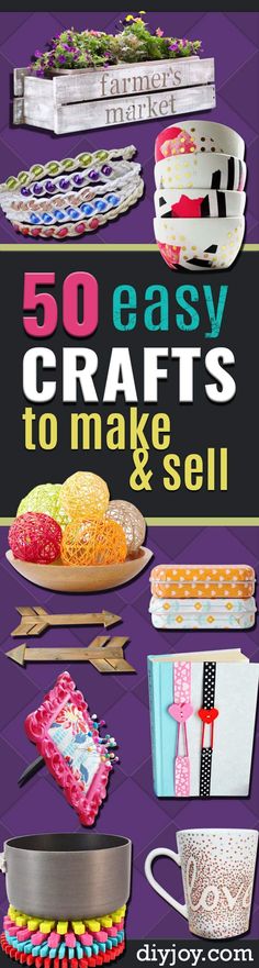 50 easy crafts to make and sell