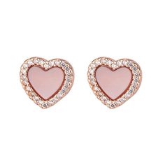 Fashion Element: null Style: Affordable luxury style Pink Love Heart, Heart Stud Earrings, Heart Shaped Earrings, Niche Design, Luxury Style, Heart Studs, Heart Earrings Studs, Pink Love, Affordable Luxury