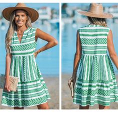 Cupshe Geo Striped Sleeveless Mini Dress Size M Green Bust:90.0-95.0cm Waist:69.0-74.0cm Hip:97.0-102.0cm #Vacation #Summer #Beach Bohemian Sleeveless Mini Dress For Garden Party, Casual V-neck Sleeveless Dress For Garden Party, Green Casual Sleeveless Dress For Spring, Spring Beach Sleeveless Knee-length Dress, Casual Sleeveless Sundress For Garden Party, Green Bohemian Sleeveless Dress For Spring, Casual Sleeveless Mini Dress For Garden Party, Green V-neck Sleeveless Dress For Garden Party, Green Sleeveless Summer Sundress