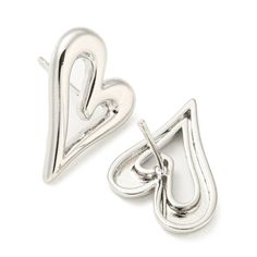 Heart Stud Earrings Part of The Kindness Collection. $1.00 from every item sold is donated to our featured nonprofit. Click here for our current Kindness Collection nonprofit partner information. Discover our Heart Stud Earrings- a dazzling embodiment of love and generosity. These elegant earrings not only adorn your ears with timeless grace but also resonate with a deeper purpose. These earrings symbolize compassion, kindness, and the beauty of giving back.Imagine the joy of wearing these earrings, knowing that your style choice is also a force for good in the world. With every purchase, a meaningful contribution is made to charity, making a tangible difference in the lives of those in need. Perfect for gifting or treating yourself, these earrings are more than just accessories; they're a Nickel-free Open Heart Earrings For Mother's Day, Silver Heart Earrings For Anniversary On Valentine's Day, Silver Earrings For Mother's Day Anniversary Gift, Silver Earrings For Anniversary, Mother's Day Gift, Silver Heart Earrings For Anniversary Gift, Silver Heart Earrings For Anniversary, Silver Heart Shaped Earrings For Anniversary, Sterling Silver Earrings For Mother's Day Anniversary, Sterling Silver Earrings For Anniversary