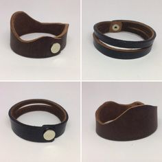 Handmade leather wristband Made to order to fit snugly to your wrist with popper fasteners  Available in two designs: 'Waves' and 'Double' Please message me with your wrist measurement when you order. Thanks for looking Double S, Tooled Leather Belts, Acorn And Oak, Nice Belts, Leather Wristband, Matching Keychains, Leather Wristbands, Hand Tooled Leather, Bracelet Cuir