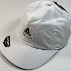 New With Tags Adidas Golf Fairway Strapback Premium Hat. Great Looking Cap! I Ship Fast And Package Securely For Safe Delivery! Msrp $26 Color: White Adidas Snapback Sports Hat, Adidas Sporty Hat With Curved Brim, Adidas Snapback Hats For Sports, Casual Snapback Hat With Flat Bill For Golf, Casual Flat Bill Snapback Hat For Golf, Adidas Sports Hat With Curved Brim, White Snapback Hat For Sports In Spring, Adjustable Snapback Dad Hat For Golf, White Snapback Hat For Spring Sports