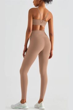 Yes, these Lexi Cacao High-Rise Tight Leggings are everything we love so far. Made of stretchy Lycra fabric, the high-waisted design highlights your figure. Pair these leggings with a crop top and sneakers for the ensemble we've always dreamed of.  Full Length: Approx 73cm Materials: 81% Nylon, 19% Lycra® elastane Stretch Type: Very Stretchy Gentle Dry Clean Only  Model is 5 ft 7 and wears size 6  Colour may vary due to lighting on images. The product images (without model) are closest to th Silver Sequin Top, Glitter Wedding Dress, Mesh Jumpsuit, Bandage Midi Dress, Lycra Fabric, Floral Shirt Dress, Puff Sleeve Dresses, Maxi Knit Dress, Seamless Leggings