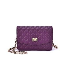 Express your trendiness by sporting this fabulous women's crossbody wallet by Mellow World, featuring a stylish quilted design. HANDBAG FEATURES Strap can be folded for shorter carry or tucked in to use as a clutch HANDBAG DETAILS 5"H x 7.5"W x 1.5"D Drop down length: 21.5" Twist-lock closure Chain-link straps Interior: 1 zip pocket Gold tone hardware FABRIC & CARE Faux Leather Polyester lining Spot clean Gift Givers: This item ships in its original packaging. If intended as a gift, the packagin Quilted Clutch For Evening, Chic Quilted Wallet On Chain, Chic Quilted Wallet On Chain For Everyday, Quilted Rectangular Wallet On Chain For Everyday, Quilted Rectangular Wallet On Chain, Everyday Quilted Rectangular Wallet On Chain, Quilted Crossbody Wallet For Everyday Use, Everyday Quilted Crossbody Wallet On Chain, Cleaning Gift