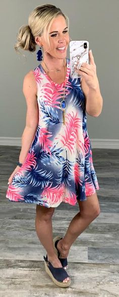 Dreaming of Paradise Dress - privityboutique    #streetstyle #cozy #casualstyle #ootdfashion #style #ootd #springfashion #flannel #blogger #travel #vacationstyle #fashionlover #fashionblogger #springstyle #boutiquefashion #womensfashionoutfit #springoutfit #dress #layeringdress #casualstyle #casualfashion Lily Pulitzer Outfits, Flowy Halter Top, Beach Outfits Women Vacation, Beach Outfits Women, Cruise Clothes, Women Vacation, Paradise Dress, Beachy Dresses, Tropical Fashion