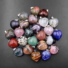 Stone options: 1. Red Jasper; 2. Landscape Ocean Jasper; 3. Tiger's Eye; 4. Mahogany Obsidian; 5. Goldstone; 6. Rose Quartz; 7. Rhodonite; 8. Phantom Agate; 9. Flower Agate; 10. Picture Jasper; 11. Lapis; 12. Blue Goldstone; 13. Sodalite; 14. Chevron Amethyst; 15. Labradorite; 16. Rock Quartz; 17. Tuxedo Agate; 18. Mushroom Rhyolite; 19. Phantom Moss Agate; 20. Dalmatian Jasper; 21. Aventurine; 22. Kambaba Jasper; 23. Dragon Blood Jasper; 24. Green Moss Agate; 25. Unakite; 26. Opalite; 27. Montana Agate Pendant size: Approx. 20mm Guaranteed 100% natural gemstones not treated in any way...  We usually ship every day from Mon-Sat (except postal office holidays) and will do our best to ship on the same day when payment is received. Amethyst Rock, Landscape Ocean, Mahogany Obsidian, Kambaba Jasper, Dragon Blood, Chevron Amethyst, Montana Agate, Dalmatian Jasper, Blue Goldstone