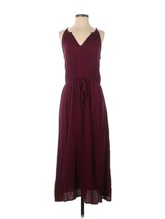 Gap Casual Dress Size: X-Small Burgundy Dresses - used. 100% RAYON, Midi, Halter, Solid, Midi/Calf Length, Sleeveless | Gap Casual Dress: Burgundy Solid Dresses - Size X-Small Casual Gap Maxi Dress, Gap Casual Maxi Dress, Summer Chic Maxi Dress By Gap, Chic Summer Maxi Dress By Gap, Summer Chic Gap Maxi Dress, Gap Midi Length Maxi Dress For Spring, Gap Spring Midi Length Maxi Dress, Gap Spring Midi Maxi Dress, Elegant Summer Maxi Dress By Gap