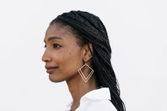 Our free-spirited Sari... These effortless, chic double triangle earrings will be new favorites. Organic movement and endless style. 2" long x 1.5" wide Double Triangle, Triangle Earrings, Effortless Chic, Free Spirit, Sterling Silver, Silver