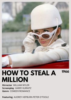 How to Steal a Million movie poster Jean Shrimpton, Mia Farrow, Mary Quant, Look Retro, Sixties Fashion