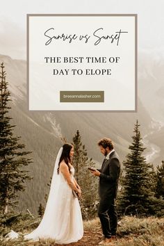 Planning your epic adventure elopement and wondering what time of day is best for your outdoor wedding? Well, not to worry because on the blog I'm sharing allllll my tips on how to choose the best time of day to elope. Discover the secrets to choosing the BEST time of day for your wild and romantic ceremony. Are you ready? Let's chase sunsets (or sunrises) and create memories! 🌅💫