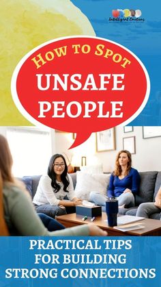 Knowing how to spot unsafe people is key to forming strong, healthy relationships. This blog post shares practical tips for identifying unsafe traits and making better choices when building connections. Using insights from relationship experts, learn how to prioritize your emotional wellness, choose safe relationships, and avoid patterns that don’t serve your emotional health. Safe Relationships, Unsafe People, Life Balance Wheel, Life Timeline, Building Connections