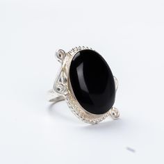 Natural Black Onyx Ring Handmade Ring Black Stone Gift Ring Black Onyx Jewelry Gemstone Ring Statement Brass Oxidize Ring Women Ring 》D E T A I L S《 ✦ Gemstone : Black Onyx ✦ Ring Weight :- 8 Gram Approx ✦ Metal :  Brass   **Gemstone structure may vary from the image as two gemstones do not have the same structure** If you want to see the picture of gemstone, then feel free to contact us. 》C U S T O M I Z E O R D E R《 You can customized your all jewelry  All rings are Nickle free. Visit our shop : https://www.etsy.com/shop/GEMSBEDSSTORE?ref=seller-platform-mcnav Hope you love our items. Thanks Ring Black Stone, Black Onyx Jewelry, Oxidized Ring, Black Stone Ring, Onyx Jewelry, Black Onyx Ring, Ring Black, Women Ring, Ring Women