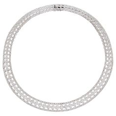 18K White Gold diamond necklace, features 13.00 Carats of near colorless white slightly included diamonds. 16" necklace. Necklace Png, Long Diamond Necklace, Choker Diamond, Diamond Necklace Wedding, Beautiful Diamond Necklace, Ruby And Diamond Necklace, The Bling Ring, Diamond Choker Necklace, Diamond Necklace Designs