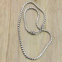 Modern Silver Jewelry, Mens Sterling Silver Necklace, Silver Jewelry Accessories, Silver Jewelry Diy, Gold Chains For Men