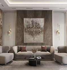 gorgeous livingroom interior  Credits: Varddanbuildesignpvtlimited Neoclassical Sofa, Architecture Design Poster, Classical Sofa, Classical Bedroom, Room Design Luxury, Dining Room Design Luxury, Brain Storming, Luxury Dining Room, Tv Wall Unit