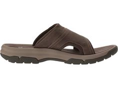 Teva Langdon Slide | Zappos.com Brown Slip-on Sport Sandals With Arch Support, Summer Outdoor Slides With Ortholite Insole, Outdoor Summer Slides With Ortholite Insole, Outdoor Flip Flops With Cushioned Footbed, Comfortable Sport Sandals With Gel Cushioning For Vacation, Outdoor Slip-on Synthetic Flip Flops, Outdoor Slip-on Sport Sandals With Arch Support, Cushioned Slip-on Flip Flops For Outdoor, Sporty Brown Slides For Summer