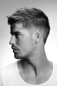 60 Short Hairstyles For Men With Thin Hair - Fine Cuts Teen Haircuts, Teen Boy Haircut, Boy Haircuts Short, Popular Short Hairstyles, Faux Hawk, Fesyen Rambut