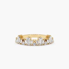 14k Tapered Baguette Diamond Flush Ring – FERKOS FJ Tapered Baguette Wedding Band, Baguette Ring Band, Baguette Wedding Rings, Flush Ring, Baguette Wedding Band, Ashes Ring, Marquise Diamond Engagement Ring, Baguette Diamond Rings, Baguette Ring