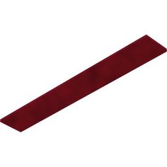 a red tie on a white background