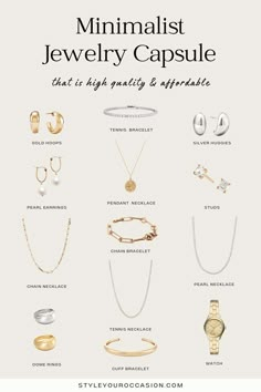 Jewelry Staple Pieces, Accessorizing Outfits Jewelry, How To Stack Jewelry, Styling Jewelry Outfit, Basic Jewelry Essentials, How To Style Jewelry, Jewelry 2024 Trends, How To Accessorize, Jewelry Trends 2024