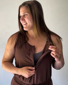 This stretch and flattering quarter zip athlesiure dress is perfect for summer! Stretch Bump Friendly Sleeveless Dress, Casual Stretch Dress With Side Zipper, Versatile Stretch Sleeveless Dress, Versatile Sleeveless Stretch Dresses, Summer Stretch Bump-friendly Dresses, Athleisure Sleeveless Loungewear Dress, Sporty Sleeveless Lounge Dresses, Sporty Sleeveless Loungewear Dresses, Nursing Friendly Dress