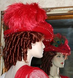 SASS Hat Victorian Style Hat Riding Hat by eastangelharborhats, $179.00 Fitted Hats For Costume At Carnival, Fitted Hat For Carnival Costume, Fitted Hat For Costume And Carnival, Red Fitted Hat For Costume, Red Brimmed Hat For Costume, Fitted Costume Hats And Headpieces With Short Brim, Red Hats For Carnival Costume Party, Fitted Costume Hat With Short Brim, Fitted Costume Hats For Kentucky Derby Party