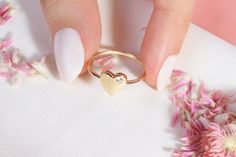 14K Solid Gold Heart Zircon Ring Heart RingLove Gold Ring | Etsy 14k Gold Heart-shaped Proposal Jewelry, Diamond Heart Ring With Prong Setting For Proposal, Heart Cut Diamond Ring With Vs Clarity For Wedding, Diamond Solitaire Heart Ring For Proposal, Solitaire Heart Diamond Ring For Proposal, Heart-shaped Cubic Zirconia Ring For Anniversary, 14k Gold Heart-shaped Jewelry For Proposal, Heart-shaped 14k Gold Jewelry For Proposal, Dainty White Gold Heart Ring For Wedding