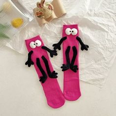 Couple Holding Hands Socks,Funnys Magnetic Suction Doll Couple Socks,Funnys Socks For Women Men Features: Magnetic Hand Holding Sock: These socks feature a and unique design with magnetic hand holding, making them a great conversation . Funny Socks for Women Men: for both men and women, these socks are sure to bring a smile to anyone's face. Magnetic Three-Dimensional Doll Socks: These socks feature a magnetic three-dimensional doll design, adding a and playful to your outfit. Breathable Mid-Tub Conversation Funny, Couple Socks, Doll Couple, 3d Doll, Doll Socks, Girls Ankle Socks, Hand Socks, Doll Design, Couple Holding Hands