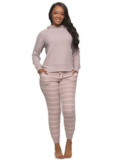 Introducing the Jolie Hoodie & Jogger Set, where comfort and style meet. Made from the softest waffle knit, the hoodie features a relaxed fit and kangaroo pocket, while these women's jogger offer a relaxed fit with drawstring and pockets. Perfect for lounging or outings, this set epitomizes casual chic. Hoodie Jogger Set, Everyday Leggings, Whisper White, Maternity Lingerie, Maternity Leggings, Mens Loungewear, Tank Top Camisole, Sleepwear & Loungewear, Joggers Womens