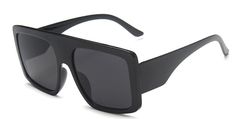 Big, bigger than big statement sunglasses, just in time for the summer stunting season. Acrylic lenses are 52mm high x 57mm wide, have an anti-reflective coating, and have a UV400 level of protection. Frames are plastic. Available in 6 colors. Black Polarized Sunglasses For Summer, Black Polarized Summer Sunglasses, Summer Black Sunglasses With Polarized Lenses, Black Mirrored Sunglasses For Summer, Summer Black Sunglasses With Mirrored Lenses, Black Shield Sunglasses For Summer Vacation, Black Sunglasses For Summer Beach, Black Plastic Sunglasses For Summer, Cool Black Plastic Sunglasses